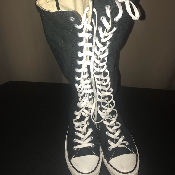 knee high converse size 9